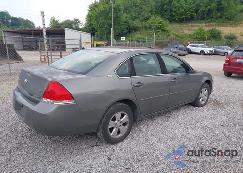 2008 Chevrolet Impala Lt from USA, damaged, VIN 2G1WT58N989100199